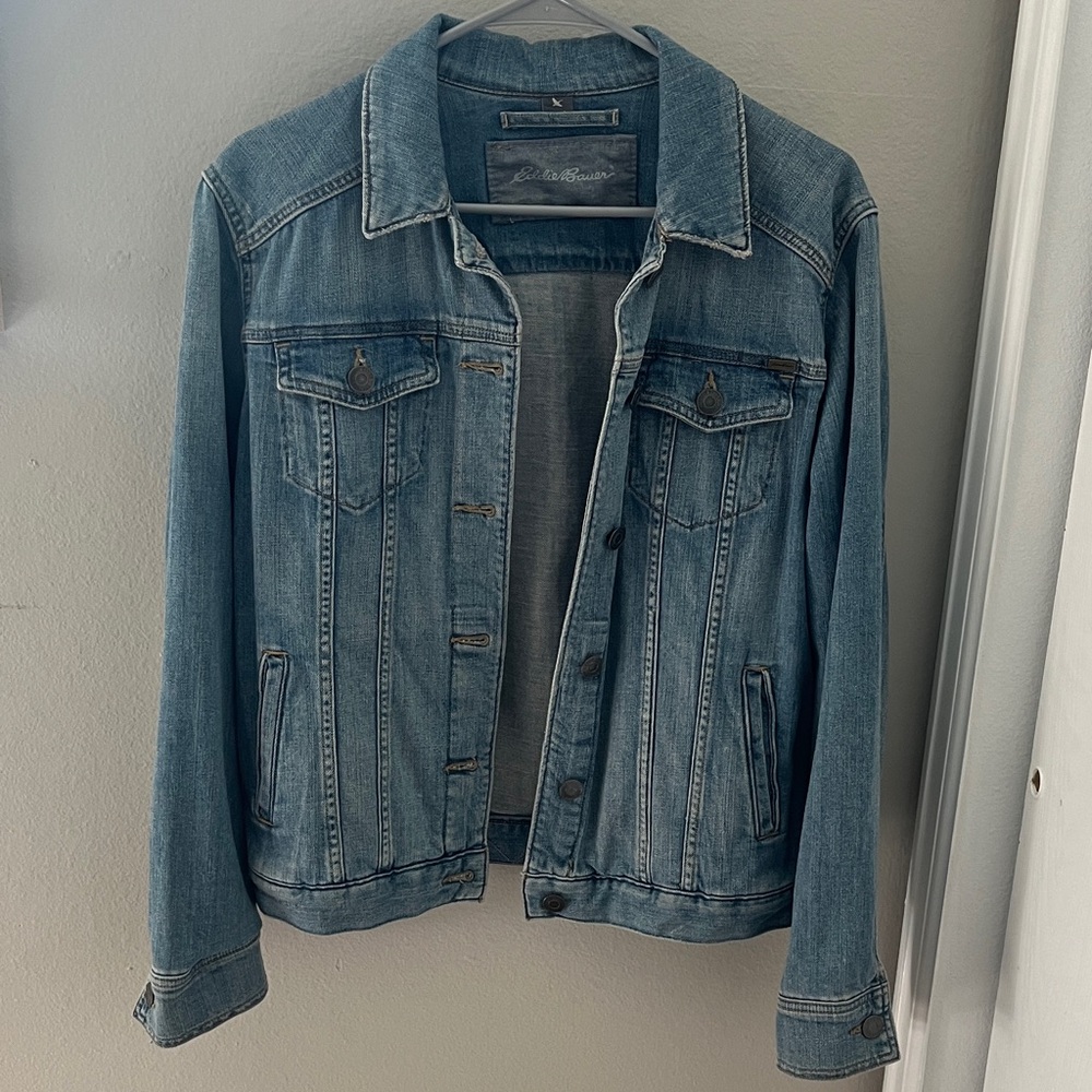 Vintage Eddie Bauer Blue Denim Jacket